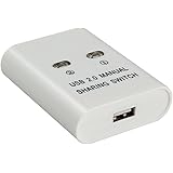 Neoteck USB 2.0 Mini Manual Share Switch 2 Way Port Splitter 1 Printer Device