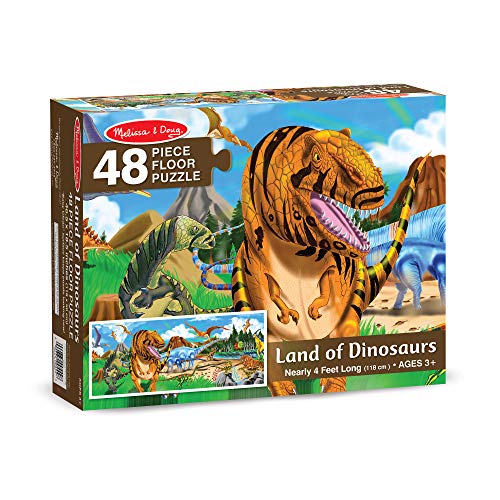 2 Melissa+Doug+Dinosaurs+Floor+Puzzle