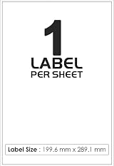 iSOUL 50 Sheets A4 Matte Label Paper 80gsm Printable Self Adhesive view 3