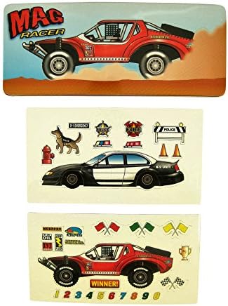 Magnetic Car Puzzles in Travel Tin