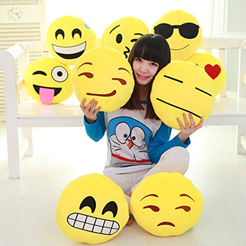 PinShang Throw Pillow for Office Home Decor Cute Stuffed Sunglasses
