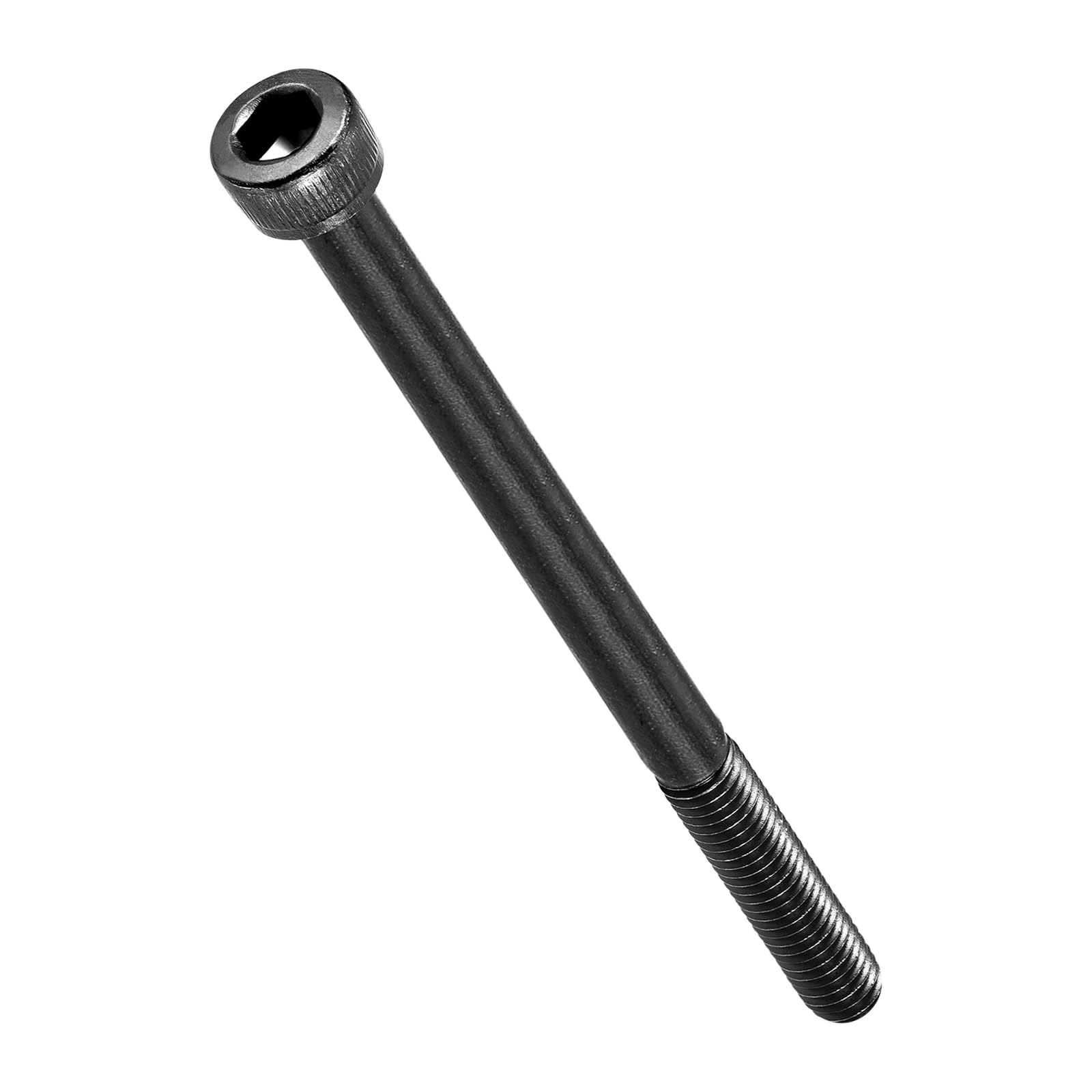 METALLIXITY Socket Head Cap Screws(M5-0.8x75mm)10Pcs, Carbon Steel Allen Socket Drive DIN912/ISO4762 Metric Oxide - Machine Grade 12.9 Internal Hex Screw UNC Coarse, Black