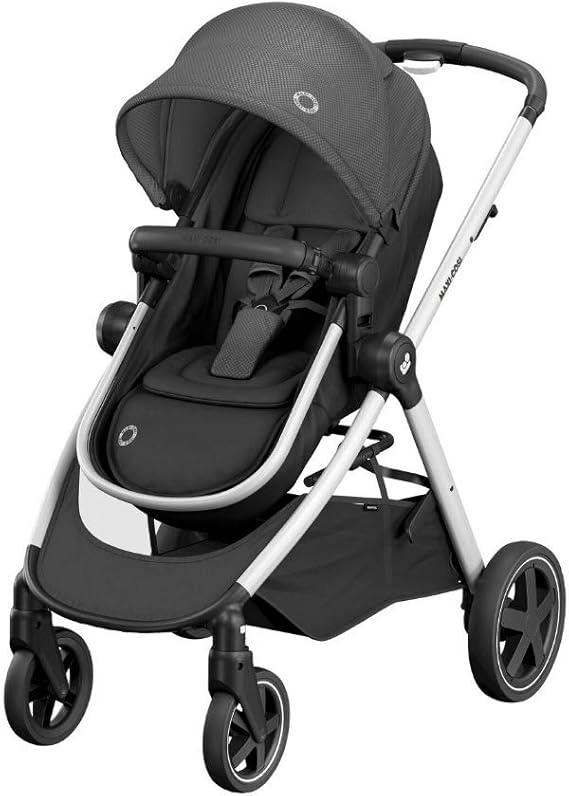 MaxiCosi Zelia Baby Pushchair, Lightweight Urban Stroller from Birth, Travel System with