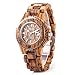 GearBest Women's Bewell ZS-100BL Analog Quartz Zebra wood Watch