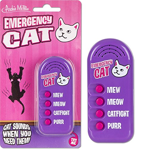 Archie McPhee Emergency Cat Electronic Noisemaker
