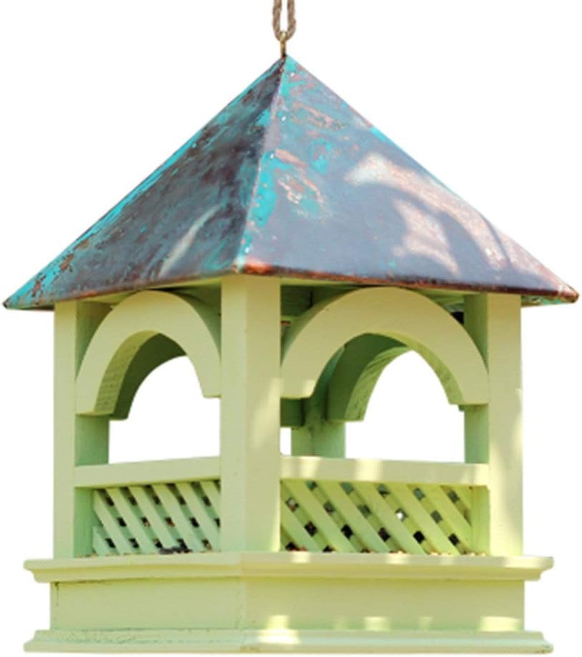 Amazon Com Yadsheng Bird Feeder Traditional Wooden Weatherproof