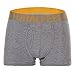 Mens Underwear Pack of 3 Mens Boxer Briefs with Contoured Pouch Opening Fly for Men