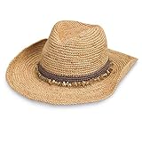 Wallaroo Women's Tahiti Cowboy Sun Hat - Adjustable Fit