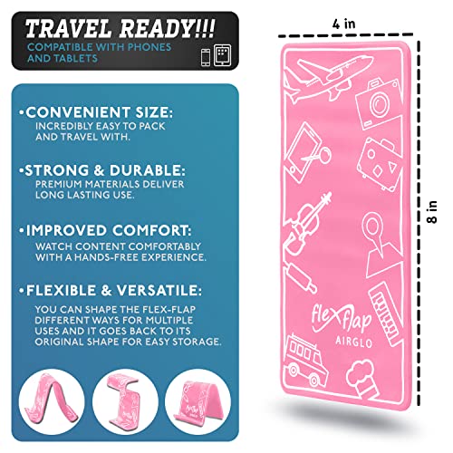 Airplane Travel Essentials for Flying Flex Flap Cell Phone Holder