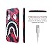 iPhone X /10 Shark Face Case Street Fashion: Luxury Flexible Durable Designer Protective TPU Cover/Bumper/Skin/Cushion for 5.8