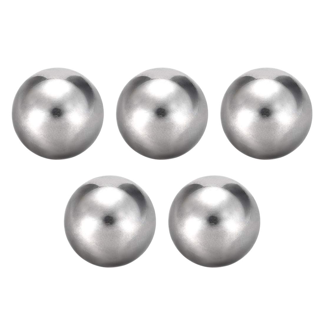 sourcing map Precision Chrome Steel Bearing Balls 19mm G10 5pcs