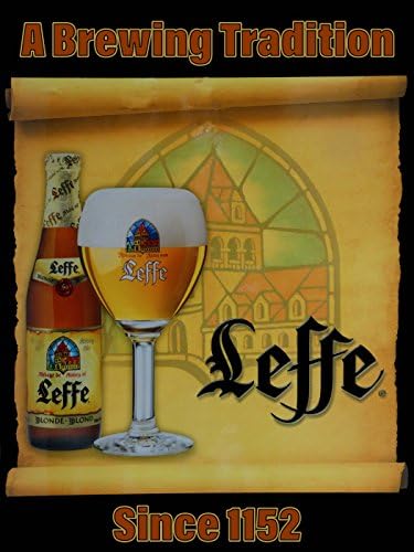 Leffe Pale Ale Alcohol Metal Sign