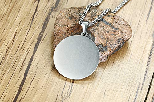 XUANPAI Goetia Fourth Pentacle of Jupiter Pendant Solomon Seals Kabbalah Amulet Necklace for Women Men - Thumbnail 6