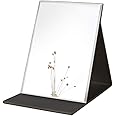 Zcooooool Mirror Large Portable Super HD Mirror Makeup Mirror Multi Stand Angle Hand Free/Handheld/Tabletop Foldable Mirror 10X7 Inch