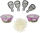 Wilton 415-3183 Deadly Soiree Cupcake Decorating Kit, Assorted