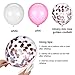 SATINIOR 60 Pieces Mermaid Balloons Colorful Latex Balloons Confetti Balloons for Wedding Birthday Party Baby Shower Decoration (Color Set 1)