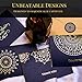 Thank You Cards With Envelopes -120 Note Cards 12 Gold Designs On Black White And Blue -Blank Cards With Envelopes -Bulk Business Notes For Wedding Bridal Shower Birthday Baby Shower Thank You Cards