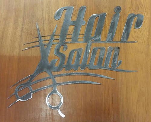 Hair Salon Metal Sign