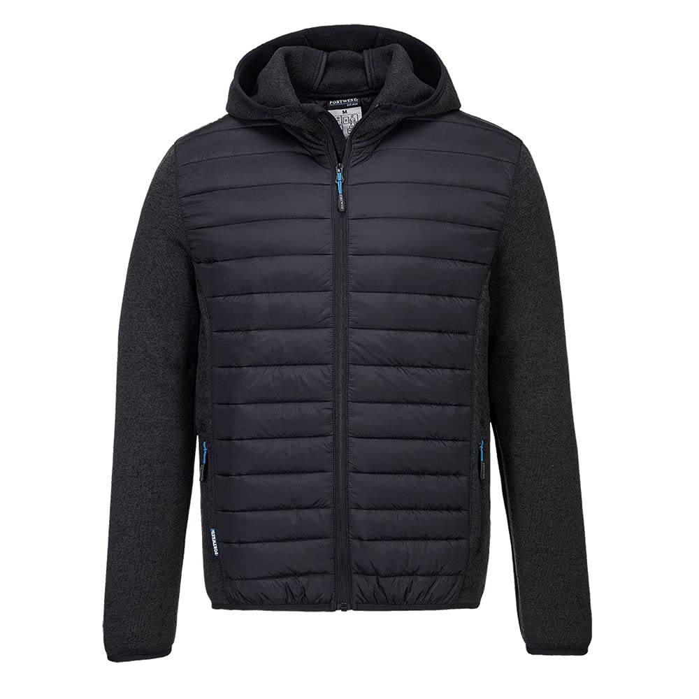 Portwest KX3 Hybrid Baffle Jacket, Size: XS, Colour: Grey Marl, T832GMRXS