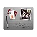 Three By Three Seattle Magnetic Dry Erase Board, Stainless, 12 x 9 Inches (32462)