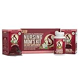 Nursing Mom's Tea Kit - Helps Increase Lactation in Nursing Mothers - 120 Fenugreek Capsules and 60 Tea Bags - Natural Breastfeeding Supplement - Pregnancy Tea to Boost Mother's Milk - 30 Day Supply