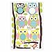 Canserin Six Owls Bird Wall Stickers, Removable Environmentally Mural Decal