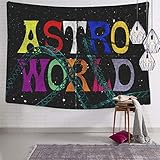 SENDIE Travis S-cott Wall Hanging Tapestry, Art Wall Hanging, Mural for Bedroom, Living Room, Dorm, Home Decoration