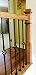 T02 - Iron Balusters - Single Twist - Hollow - 44 in X 1/2 in Square - Box of 15 (Satin Black)