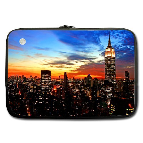 Yestore Superior Neoprene Skyline Sleeve Case for All Laptop 13