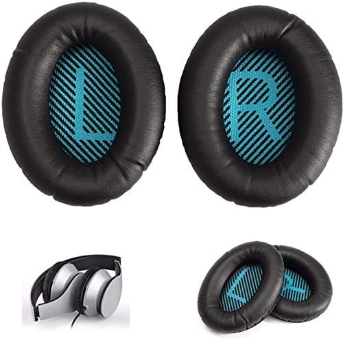 by Lussoliv Replacement Headphone Ear Cushion Earpads Cover for Bose QC25
