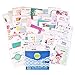 60 All Occasion Greeting Cards - Large 5”x7”, All Rose Gold Foil Unique Design Assorted Cards, Happy Birthday Card, Thank You Cards, Message Inside, Magnetic Bulk Box Set Variety Pack w/Thick Envelope
