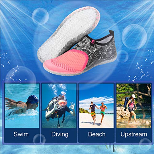 Spesoul Womens Mens Water Sport Shoes Outdoor Quick Dry Barefoot Aqua Athletic Shoe for Beach Swim Surf Diving Yoga - Thumbnail 6