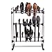 StorageManiac Space-Saving Standing Shoe Rack for 24 Pairs of Shoes and 3 Pairs of Boots