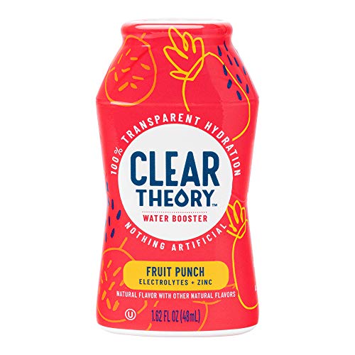 Clear Theory Water Flavoring Drops with Electrolytes, Water Enhancer Liquid Flavored Water Drink
