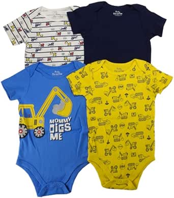 Amazon.com: Sams Club Members Mark - Conjunto de body para bebé (4  unidades, talla 24 meses), color azul : Ropa, Zapatos y Joyería