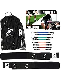 Kbands   Speed and Strength Leg Resistance Bands   Includes Speed 101 and Agility FX Digital Training Programs - Sizes for Youth, Intermediate, and Advanced Athletes