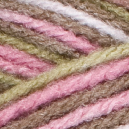 Red Heart Yarn Super Saver 972 Pink Camo (m)