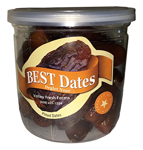 Vacuum Packed Pitted Dates - Best Dates -8 oz - 100% Natural Fat Free Non GMO