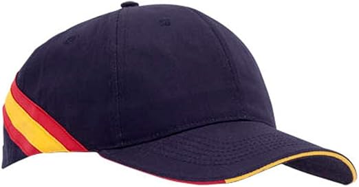 Dos Gorras Beisol Azul Marino- Bandera ESPAÑA- Clasica Gorra ...