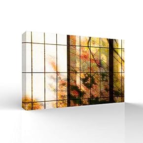 Canvas Wall Art Japanese Style Pictures Home Wall Decorations for Bedroom Living Room Paintings Canvas Prints Framed - 12x18 inches