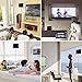 [2019 Newest] HDTV Antenna,Indoor Digital TV Antenna Amplified Support 4K 1080P VHF UHF & Older TV's Digital Antenna with Amplifier Signal Booster,17ft Coax Cable/USB Power Adapter (160Miles)