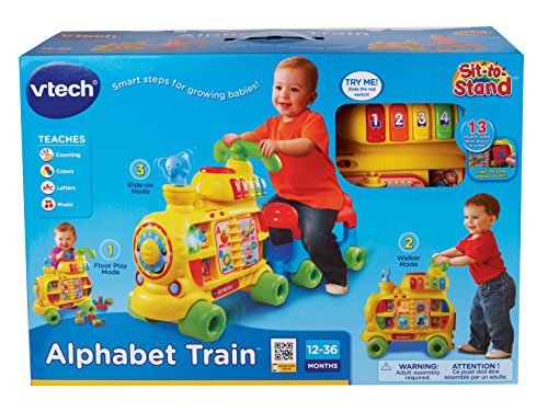vtech alphabet train age range