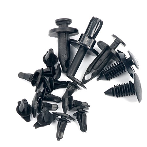 YaeTek 415 Pcs Push Retainer Kit with Fastener Remover Plier, Car Retainer Clips & Fasteners Kit Auto Push Pin Rivet Trim Clip Panel Body Interior Assortment Set Fits for GM Ford Toyota Honda Chrysler