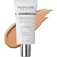 Infinitek Paris Skin Care Face Sunscreen Tinted Mineral Moisturizer Lotion SPF 50, 1.75Fl Oz - UVA/UBV and Blue Light Protect