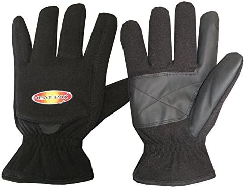 Stay Warm - Air Activated Heated Fleece Gloves - Includes 2 Hand Warmers - MEDIUM-2 PAIR