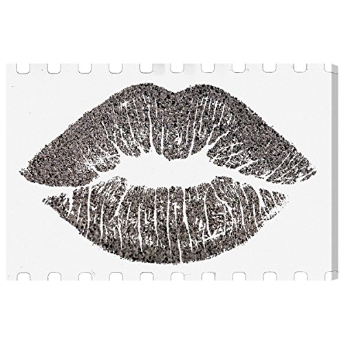 Oliver Gal "Sin City's Kiss" Canvas Art, 36" x 24"