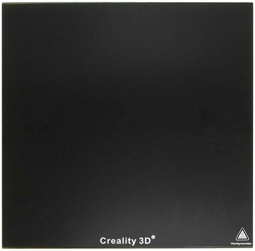 Creality Ender 3 Glass Bed, Flexible Cmagnet Build Surface Plate Ultrabase Heat Bed Glass Plate for 3D Printer - 235x235x4mm
