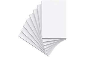 Small Note Pads 3x5 Pocket Notepad, 8 Pack Server Note Pads, White Memo Pads, Note Books, Small Writing Pads White Paper, 50 