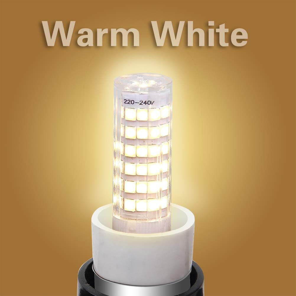 ZSZT Extractor Hood Bulb Warm White 3000K, E14 SES LED Bulbs 7Watt Equivalent 50W, AC220-240V Small lamp (Pack of 2) - Image 4