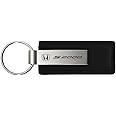 Au-TOMOTIVE GOLD, INC. Officially Licensed Black Leather Key Fob for Honda S2000